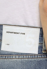 Department 5 Straight-Leg Washed Jeans DP5522DF0035/O_DEPAR-812 Blue