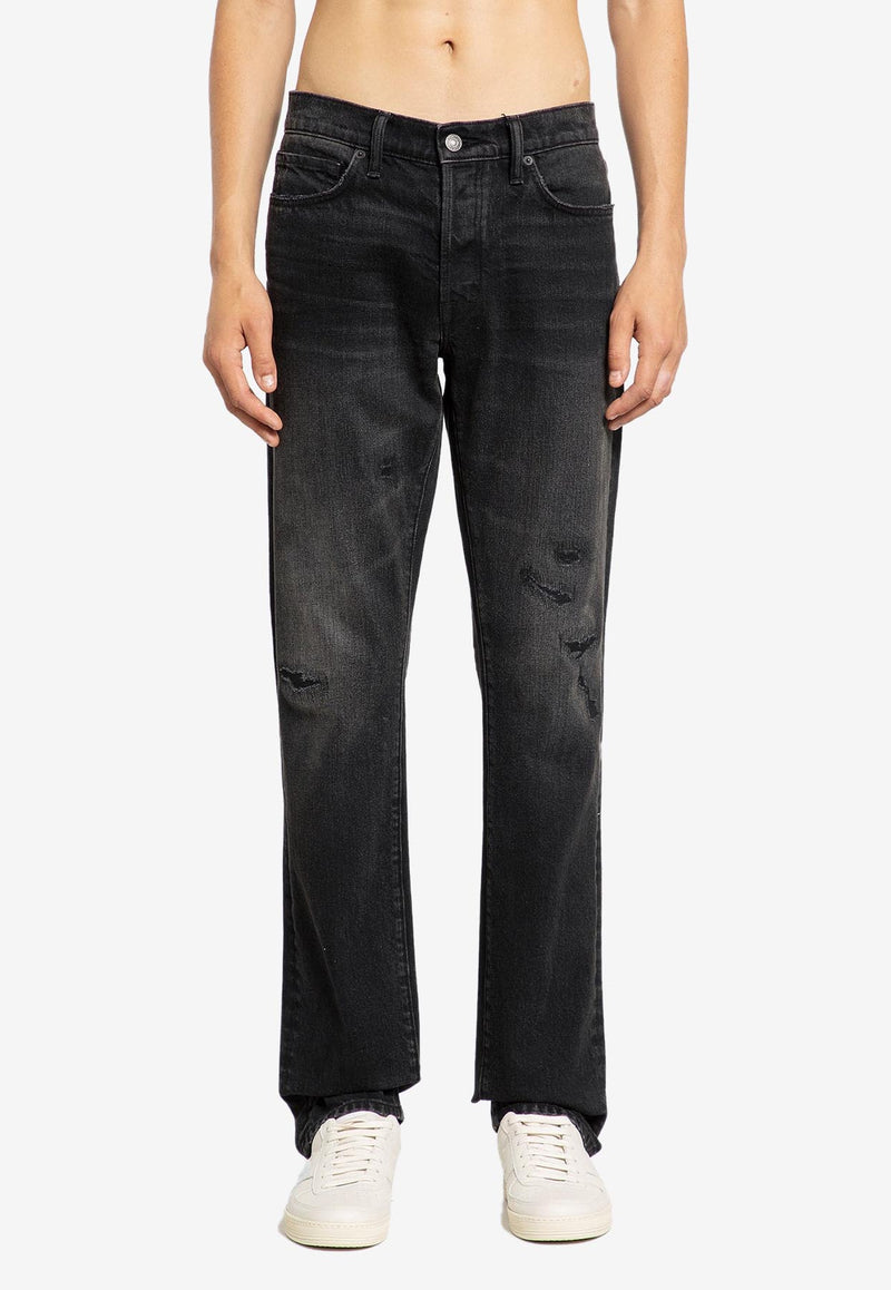Tom Ford Stretch Straight Jeans DPH001-DMC058S25 LB700 Black