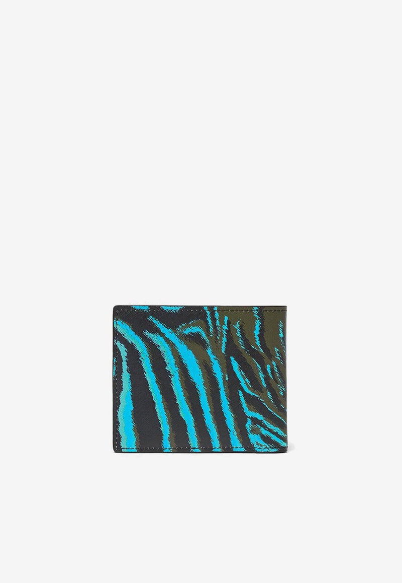 Versace Tiger Medusa Biggie Bi-Fold Wallet DPU2463 1A07629 5K14V Multicolor