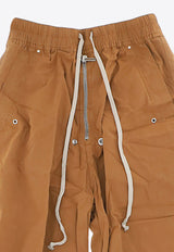 Rick Owens DRKSHDW Geth Belo Wide-Leg Pants Brown DS01D1327_P_44