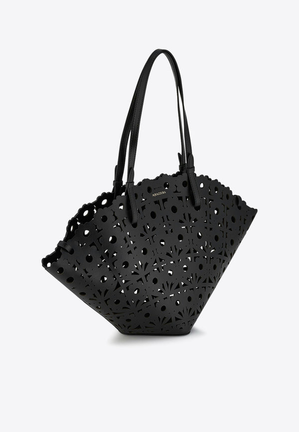 Aquazzura Daisy Tote Bag in Calf Leather DSYTOTT0-CAL000 BLACK