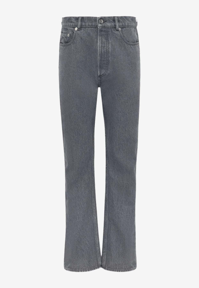 JW Anderson Boot-Cut Faded Jeans Gray DT0121_LIGHT GREY