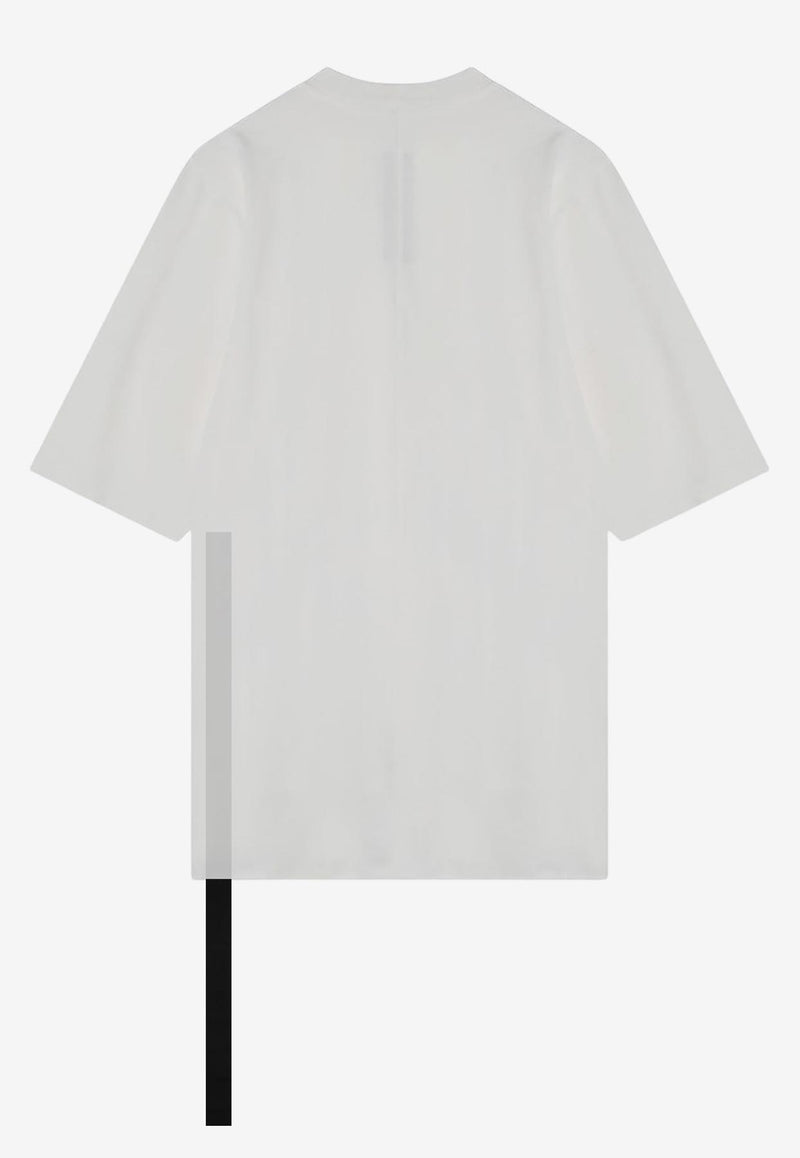 Rick Owens DRKSHDW Essential Oversized T-shirt White DU01E3274RIG/Q_DARKS-11