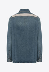 Rick Owens DRKSHDW Washed Denim Jacket Blue DU01E3755DWB/Q_DARKS-06