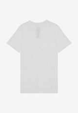 Rick Owens DRKSHDW Logo Print Jersey T-shirt  White DU02D2250RNEP4/P_DARKS-1109