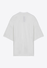 Rick Owens DRKSHDW Basic Crewneck T-shirt White DU02D2259RN/P_DARKS-11