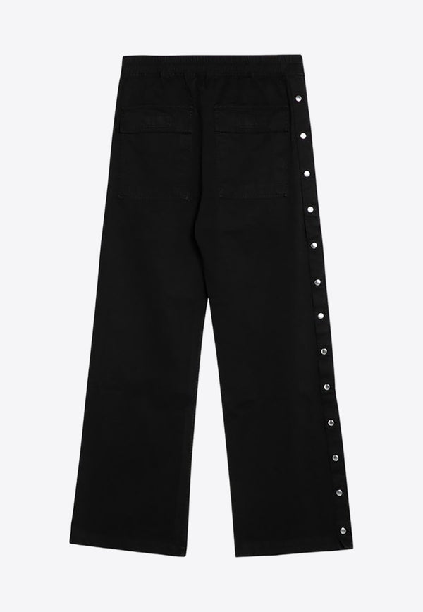 Rick Owens DRKSHDW Lido Pusher Pants Black DU02D2393TW/P_DARKS-09