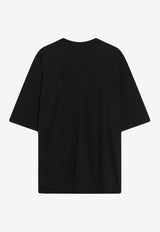 Rick Owens DRKSHDW Walrus Jersey T-shirt Black DU02E7252RNP/R_DARKS-09