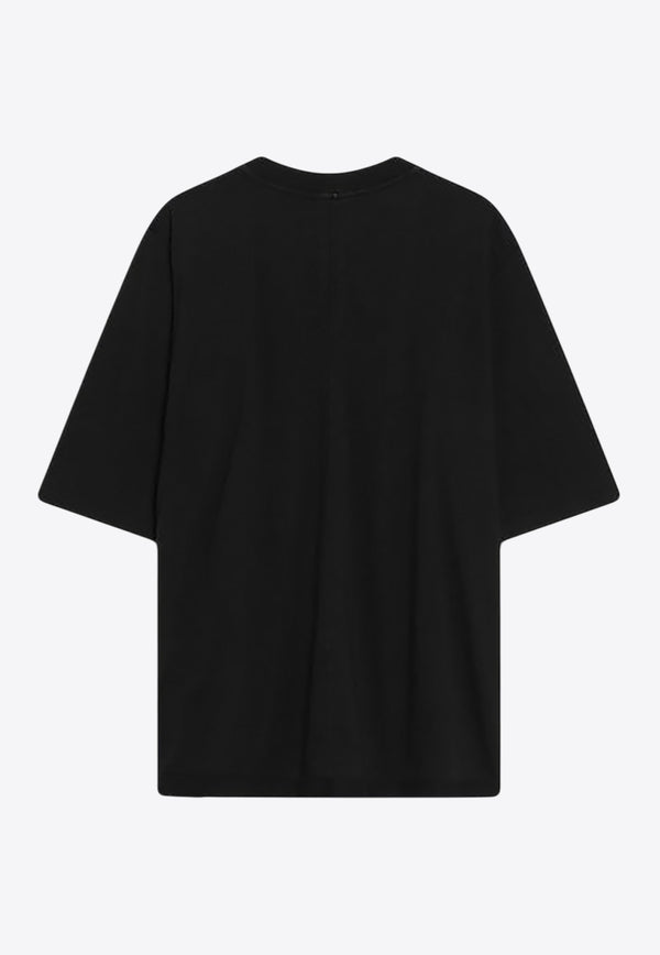 Rick Owens DRKSHDW Walrus Jersey T-shirt Black DU02E7252RNP/R_DARKS-09