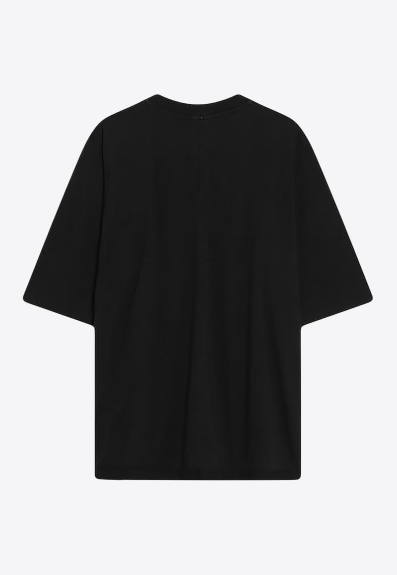 Rick Owens DRKSHDW Walrus Jersey T-shirt Black DU02E7252RNP/R_DARKS-09