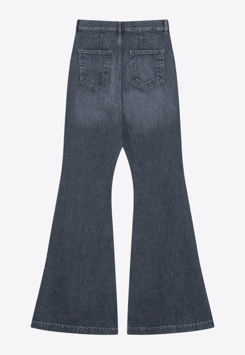 Rick Owens DRKSHDW Faded Flared Jeans Gray DU02E7365DGY/R_DARKS-58