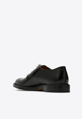 Doucal's Leather Derby Shoes Black DU1385SIEWUF007/P_DOUCA-NN00