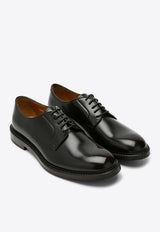 Doucal's Smooth Leather Derby Shoes Brown DU1385SIEWUF007/P_DOUCA-TM02