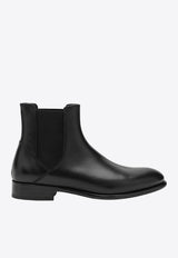 Doucal's Smooth Leather Chelsea Boots  Black DU3480FREDUF159/R_DOUCA-NN00