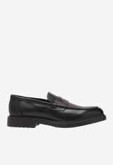 Doucal's Leather Penny Loafers Brown DU3495RALPU259/R_DOUCA-TM00