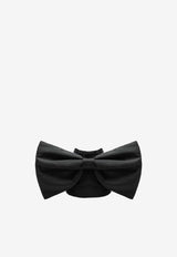 Douuod Kids Girls Adda Satin Bow Bag Black DX0A08S0207/R_DOUD-930