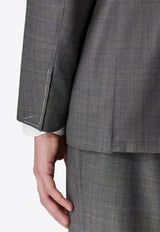 Single-Breasted Tailored Suit