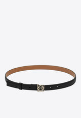 Loewe Anagram Leather Belt Black E821Z15X02LE/S_LOEW-1206