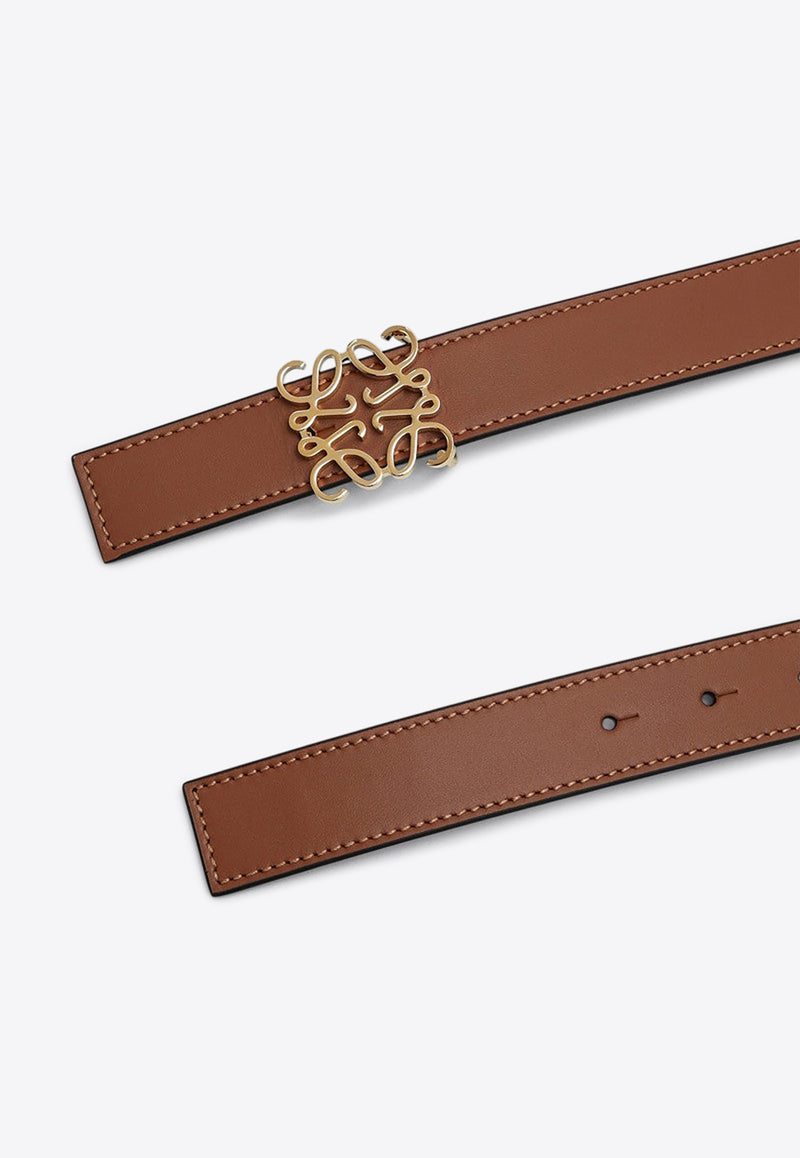 Loewe Anagram Leather Belt Orange E821Z26X03LE/Q_LOEW-2544