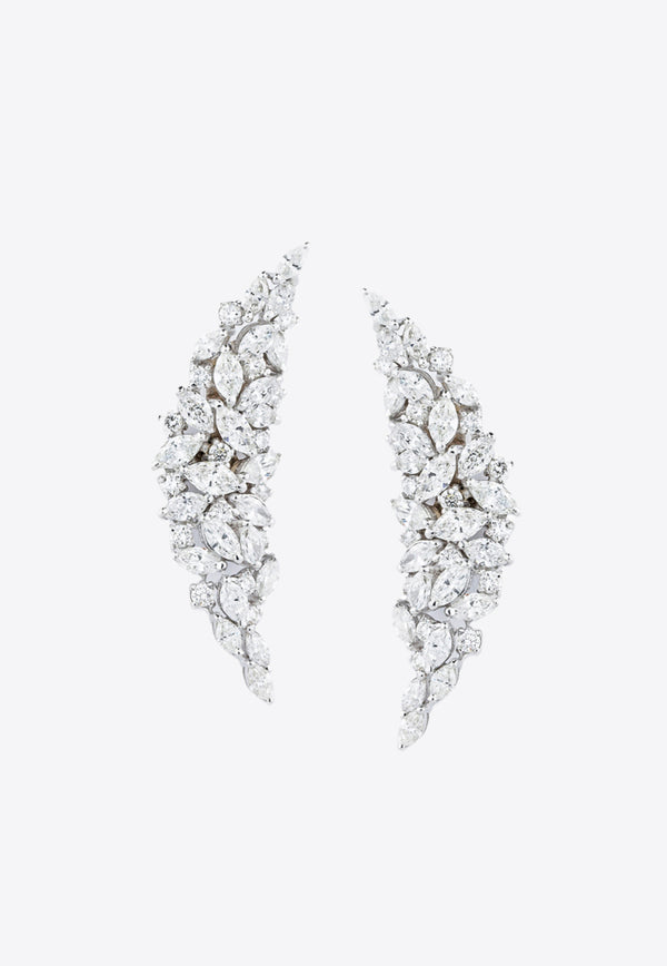 Yeprem Y-Couture Diamond Earrings in 18-karat White Gold EA1399