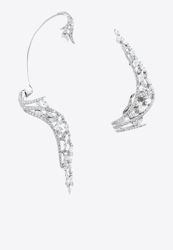 Yeprem Y-Couture Diamond Earrings in 18-karat White Gold EA1425
