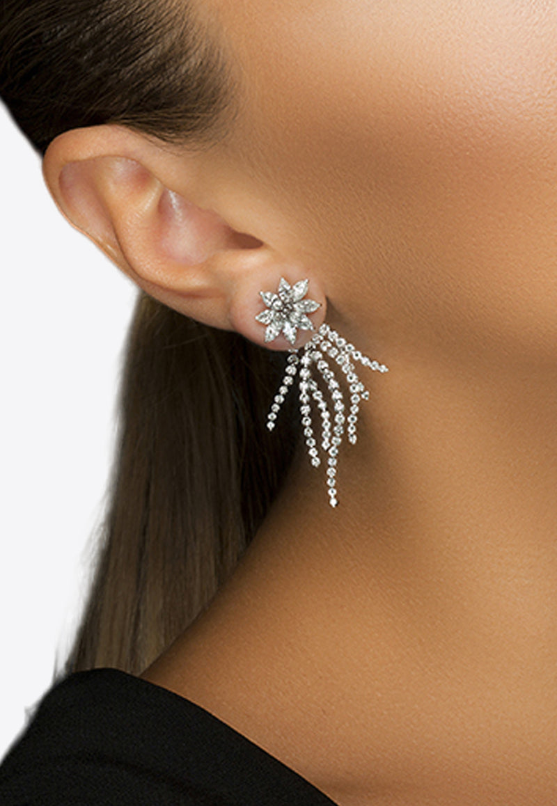 Yeprem Diamond Ear Cuffs in 18-karat White Gold EA1508