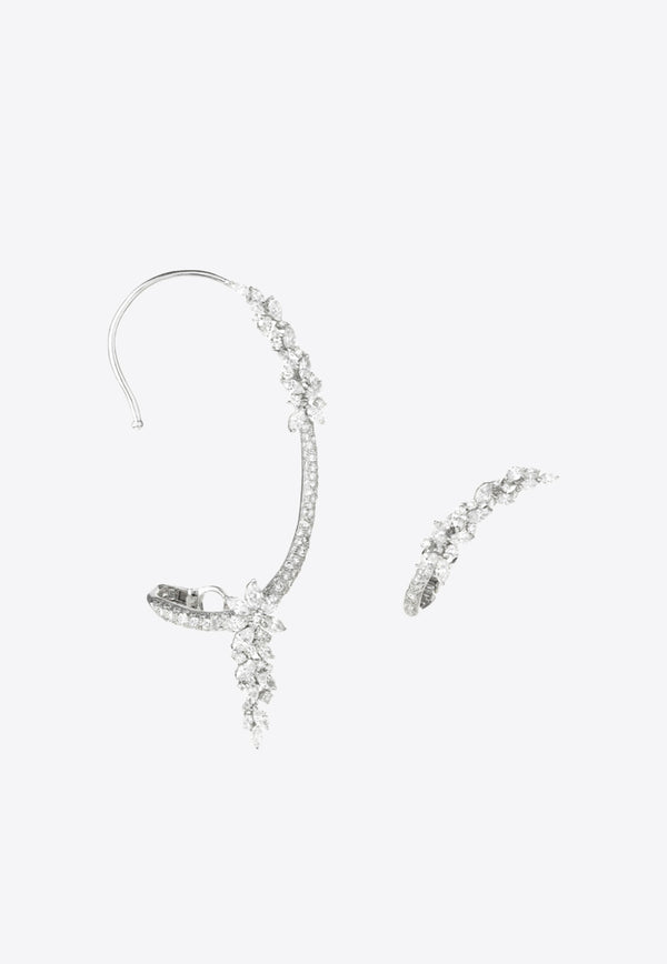 Yeprem Y-Not Diamond Earrings in 18-karat White Gold EA1511