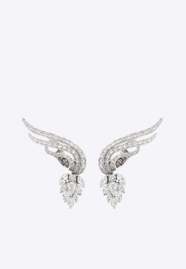 Yeprem Y-Couture Diamond Earrings in 18-karat White Gold EA1524