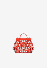 Dolce & Gabbana Kids Girls Sicily Majolica Print Bag Multicolor EB0003 A0878 ID3TN