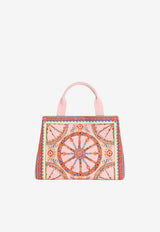 Dolce & Gabbana Kids Girls Carretto Print DG Logo Tote Bag Multicolor EB0116 AX345 HF6CK