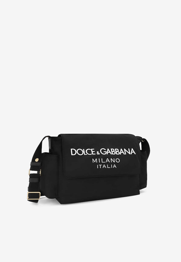 Dolce & Gabbana Kids Babies Changing Mat Bag EB0240 AG182 8B939 Black