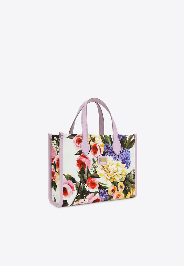 Dolce & Gabbana Kids Girls Garden Print Tote Bag EB0252 AI354 HA4YB Multicolor