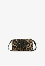 Dolce & Gabbana Kids Girls Leopard Print Crossbody Bag Brown EB0254 AJ555 HY13M