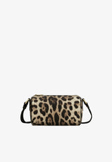 Dolce & Gabbana Kids Girls Leopard Print Crossbody Bag Brown EB0254 AJ555 HY13M