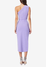 Elliatt Jade One-Shoulder Midi Dress Lilac EB1062438LILAC/LAVENDAR