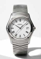 Ebel Classic Stainless Steel 27mm Watch Silver EBCSS27W_TH