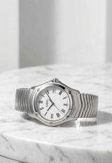 Ebel Classic Stainless Steel 27mm Watch Silver EBCSS27W_TH