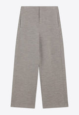 Max Mara Ebrien Wool-Blend Pants Beige EBRIENWO/R_MAXM-003