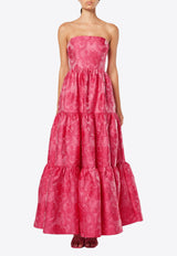 Elliatt Whitley Strapless Floral Gown EC2092335PINK