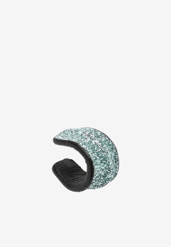 SO-LE Studio Luce Glittered Ear Cuff Green ECBLLE/N_SOLE-CMT