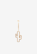 Aliita Cactus Pendant Single Earring Gold ECPU1K0000YG09KMET/M
