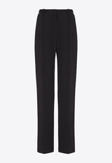 Balmain Tailored Crepe Pants Black EF0PO160VB00_BLACK