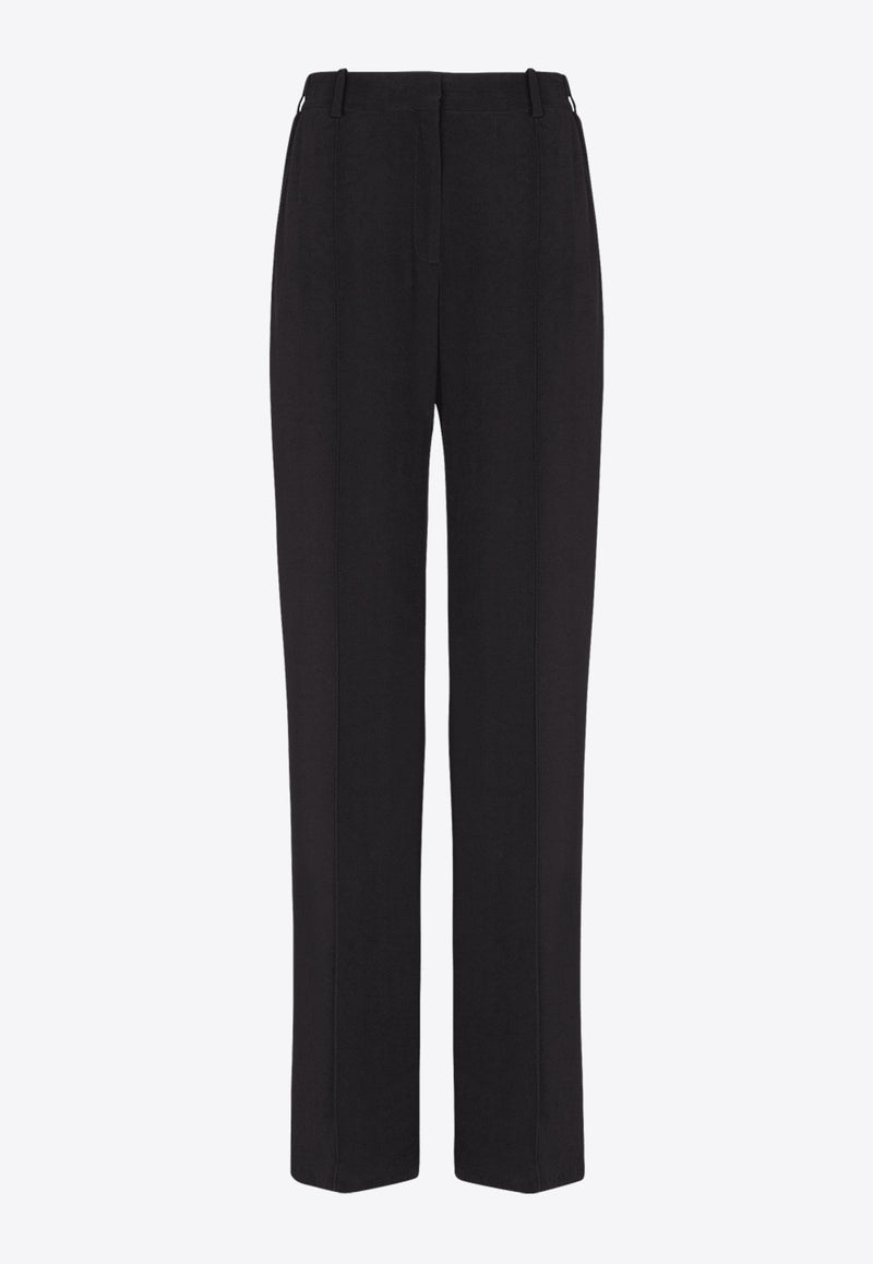 Balmain Tailored Crepe Pants Black EF0PO160VB00_BLACK