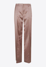 Balmain Tailored Satin Pants Pink EF0PO160VI19_PINK