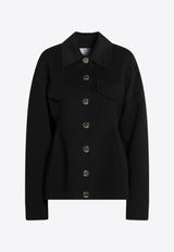 Sportmax Egeo Single-Breasted Wool Blazer Black EGEOWO/R_SPORM-013
