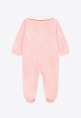 Elie Saab Kids Babies Animal Print Onesie Gift Set - Set of 4 Pink EGS4004_PINK