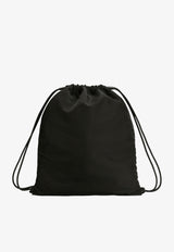 Dolce & Gabbana Kids Boys DG Logo Print Nylon Backpack Black EM0050 AZ589 HN5ZL
