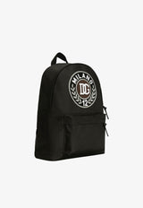 Dolce & Gabbana Kids Boys DG Logo Backpack Black EM0074 A0197 8B956