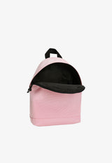 Dolce & Gabbana Kids Girls DG Logo Patch Backpack Pink EM0147 AU927 80400