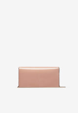 Jimmy Choo Emmie Clutch in Patent Leather EMMIE PAT BALLET PINK/LIGHT GOLD